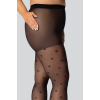 Жіночі колготки великого розміру з узором mona queen star 30 den 8 short