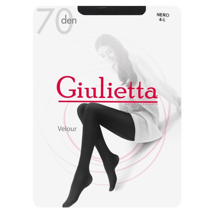 Класичні жіночі колготки giulietta velour 70 den 3