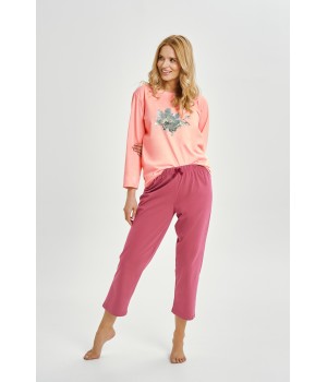 Піжама жіноча tARO 3460 PATRICIA morelowy S