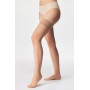 Панчои женские тонкие джинсы Gabriella Calze Lycra 15 ден 1/2