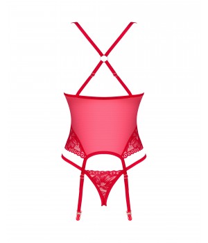 Комплект obsessive Lacelove corset XS/S