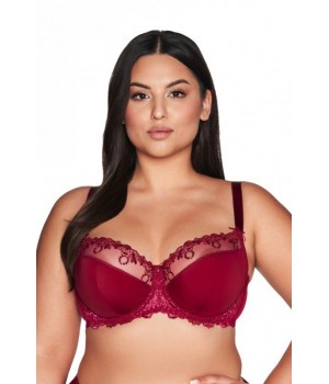 Бюстгалтер ava 1030 RUBY bordowy 85D