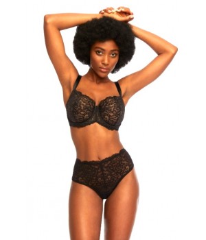 Бразиліана трусики KINGA RAVEN P-818/3 XXL czarny