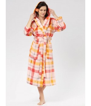 Жіночий халат флісовий Key lgl-421 b24 L/XL