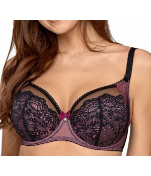 Бюстгалтер ava 1795 śliwkowy 80E