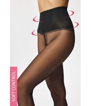 Корекційні жіночі колготки з моделюючим поясом gabriella slimmer 17 den 4