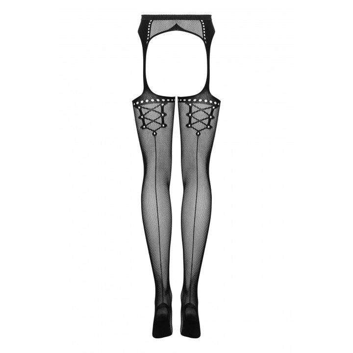 Панчохи з поясом Obsessive S314 S/M/L