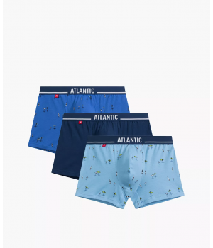 Труси шорти чоловічі боксери Atlantic 3mh 213 wl25 L
