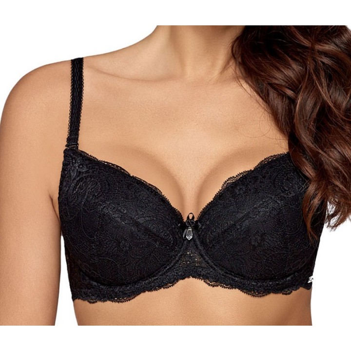 Бюстгалтер ava 1638 czarny 75A