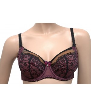 Бюстгалтер ava 1795 śliwkowy 80H