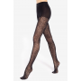Колготки з візерунком Gatta FLORAL 30 WZ 04