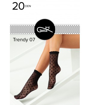 Жіночі гладкі шкарпетки gatta trendy 07 one size