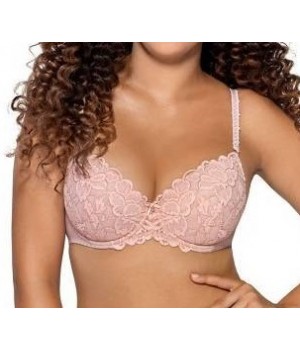 Бюстгалтер ava 1990 pudrowy róż 75B