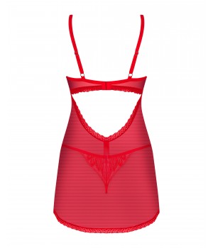 Комплект obsessive Chilisa babydoll XL/XXL