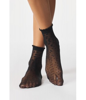 Жіночі гладкі шкарпетки gabriella ebi 20 den one size