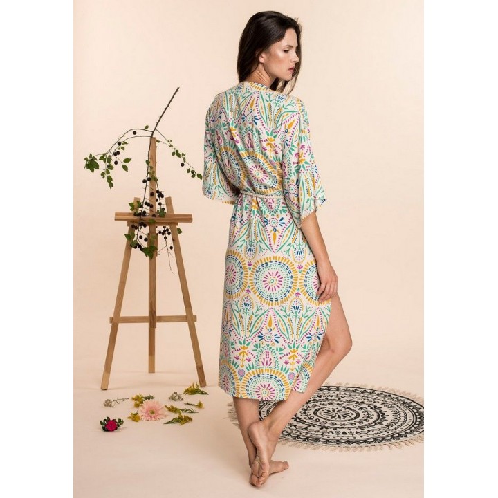 Жіночий халат домашній кардиган Key lhm-900 L/XL