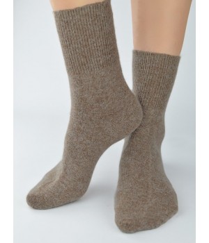 Жіночі гладкі шкарпетки з ангорою Noviti SB082 36-41