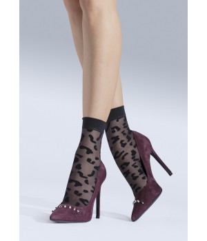 Жіночі гладкі шкарпетки knittex animale one size