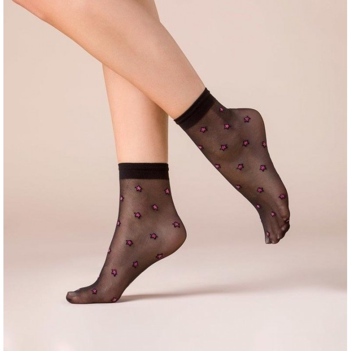 Жіночі гладкі шкарпетки gabriella stars color 20 den one size