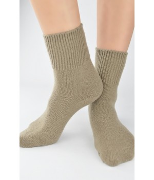 Жіночі гладкі шкарпетки із вовною Noviti SB081 36-41