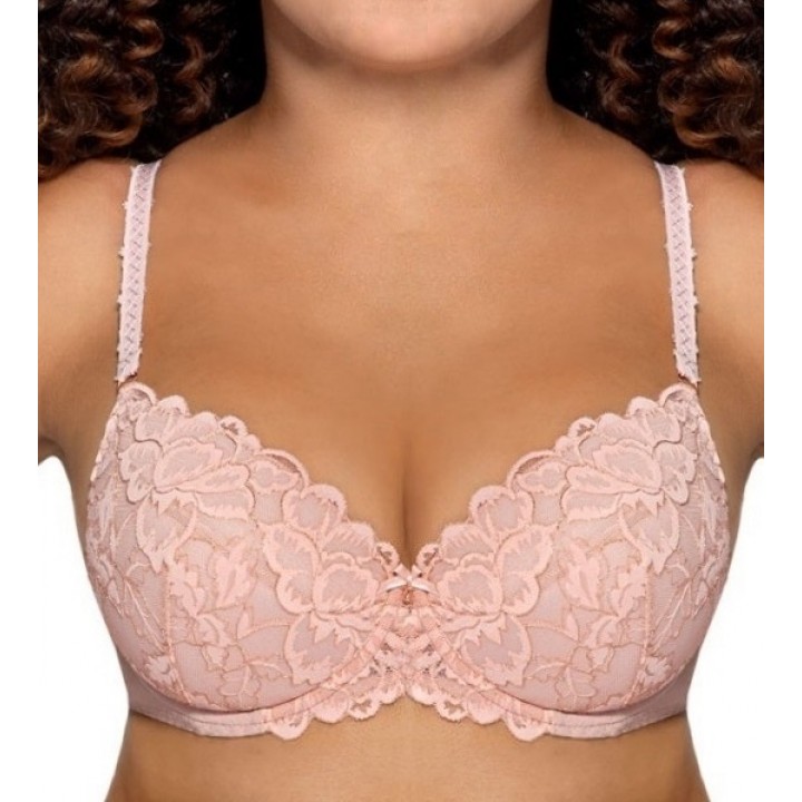 Бюстгалтер ava 1990 pudrowy róż 90B