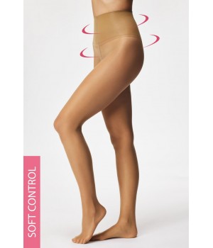 Корекційні жіночі колготки з моделюючим поясом gabriella slimmer 17 den 3