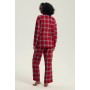Піжама жіноча фланелева Henderson 43716 dalisa L