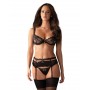 Комплект obsessive Heartina set L/XL