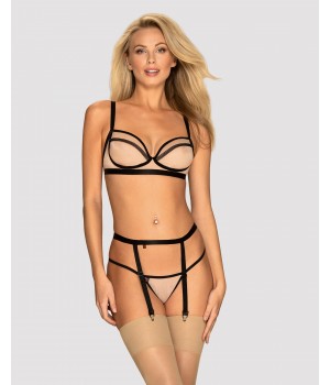 Комплект obsessive Nudelia set L/XL