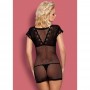 Комплект obsessive 821-CHE-1 chemise &amp; thong S/M