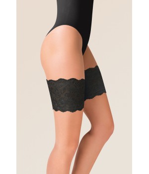 Бандалетки пов'язки від натирання мереживні Gabriella 509 Summer nero 3/4