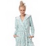 Жіночий халат теплий Key lgd-545 L/XL