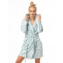 Жіночий халат теплий Key lgd-545 L/XL