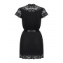 Комплект obsessive 810-PEI-1 peignoir XXL