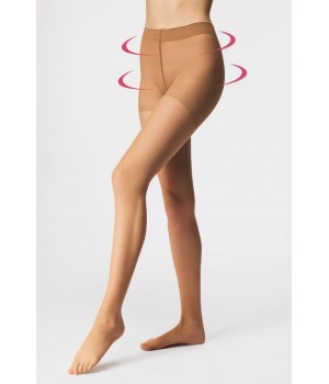 Корекційні жіночі колготки з моделюючими шортами gabriella comfort matt 20 den 3