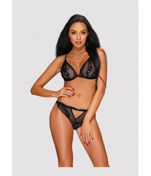 Комплект obsessive Millagro 2-pcs set black S/M