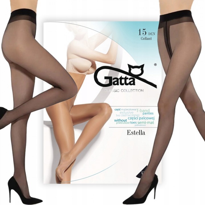 Класичні жіночі колготки gatta ESTELLA 15 XL