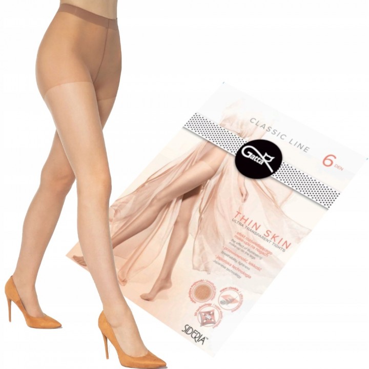 Класичні жіночі колготки gatta THIN SKIN 6 4