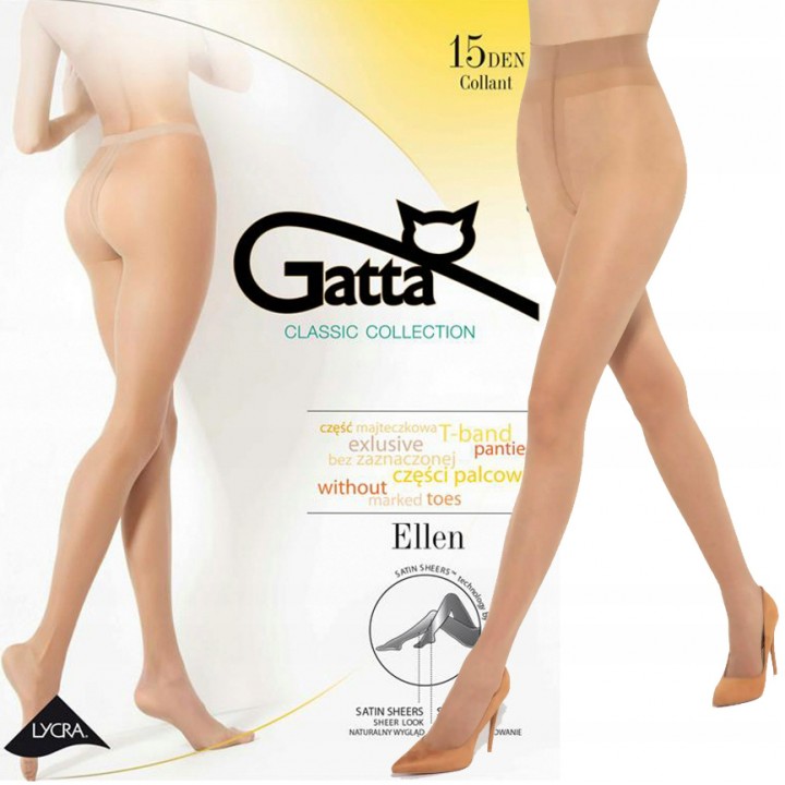 Класичні жіночі колготки gatta ELLEN 15 4