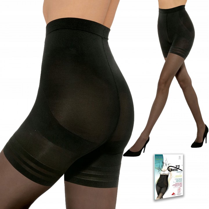 Класичні жіночі колготки gatta BODY TOTAL SLIM 10 DEN 4