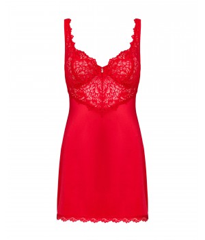Комплект obsessive Amor Cherris chemise L/XL