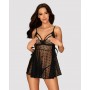 Комплект obsessive Heartia babydoll S/M