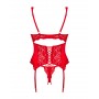 Комплект obsessive Amor Cherris corset S/M