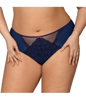 Сліпи труси жіночі Ava 1882 niebieski ciemny XL