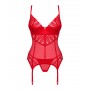 Комплект obsessive Ingridia corset M/L