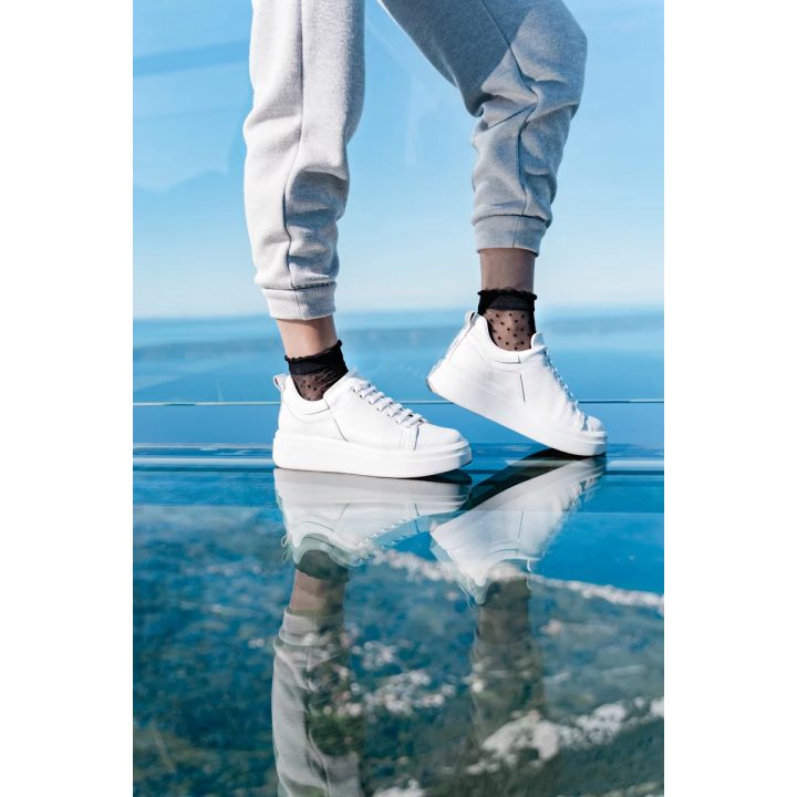 Жіночі шкарпетки в горох gabriella puntina 20 den one size