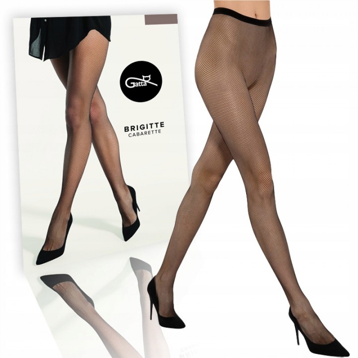 Колготки сітчасті Gatta BRIGITTE WZ 06 3/4