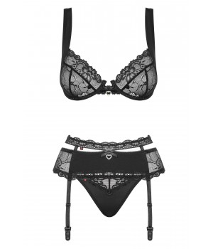 Комплект obsessive Heartina set S/M