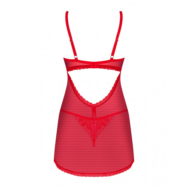 Комплект obsessive Chilisa babydoll XS/S