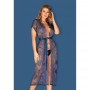 Пеньюар obsessive Flowlace peignoir L/XL